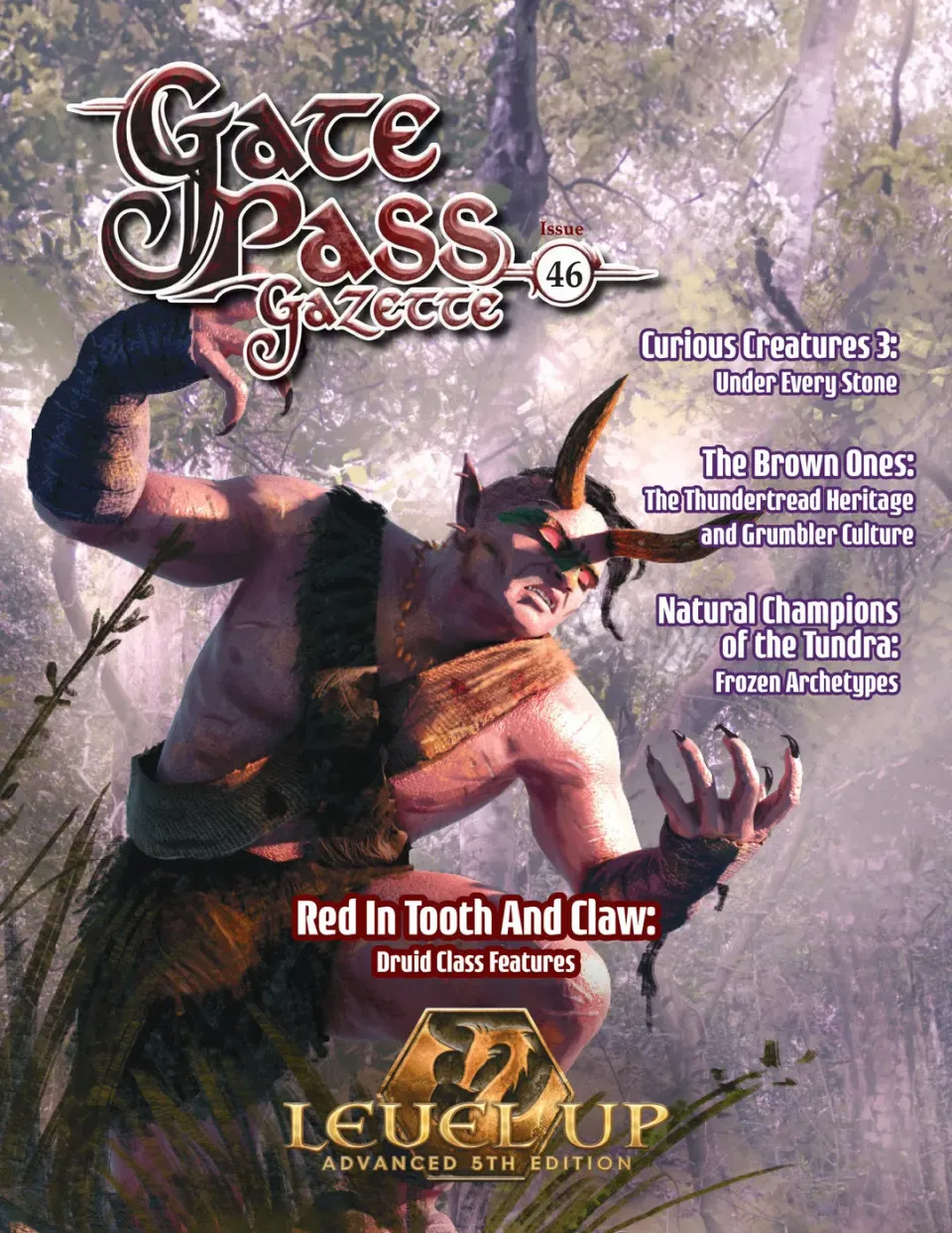 EN Publishing Gate Pass Gazette 46 rollspelstidning PDF druid