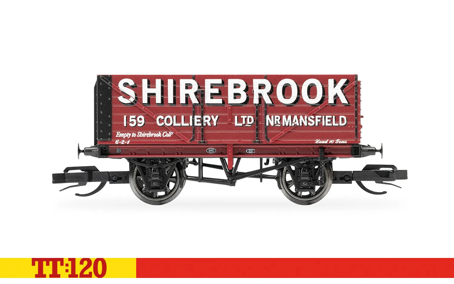 Hornby TT:120 7 plank wagon triple pack modellvagn 3-pack