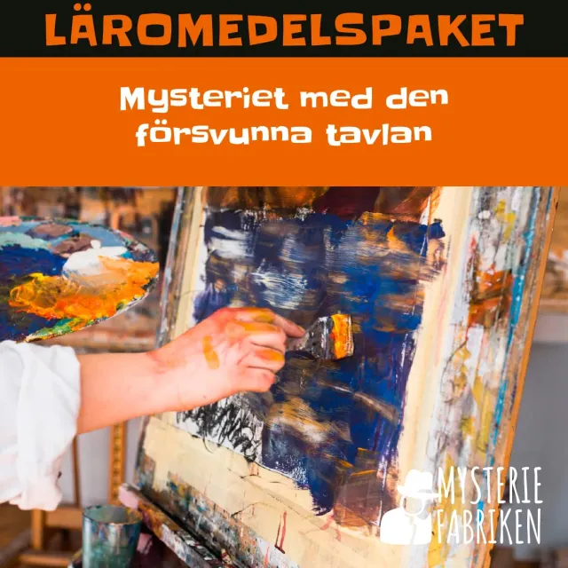 Mysteriefabriken Mysteriet med den försvunna tavlan läromedelspaket