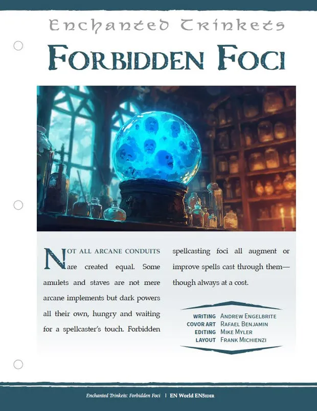 EN Publishing Enchanted Trinkets Forbidden Foci pdf fokus