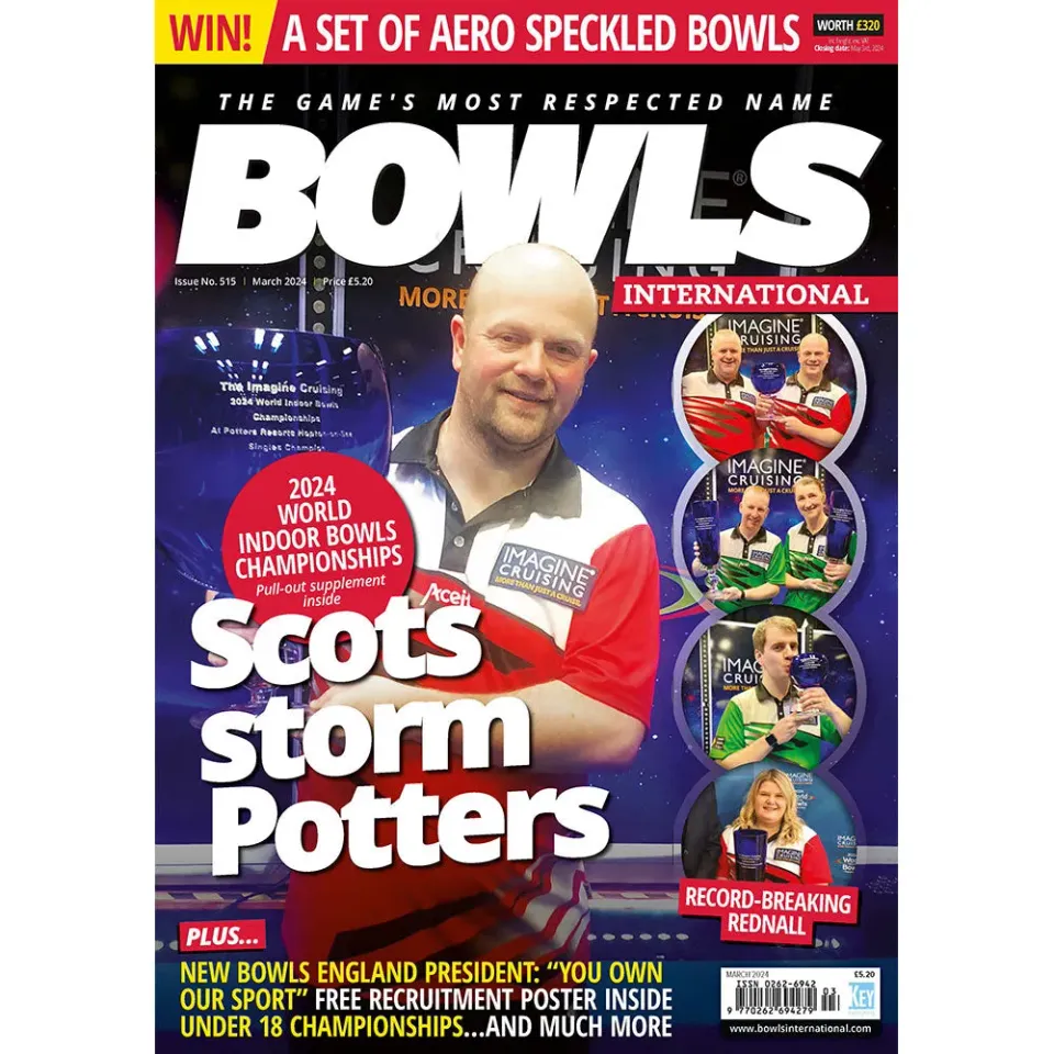 Bowls International mars 2024 tidning sport