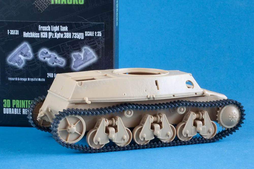ROSSAGRAPH QuickTracks T-35131 band Hotchkiss H39 1:35 resin