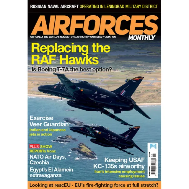 AirForces Monthly november 2026 tidning lösnummer stridsflyg