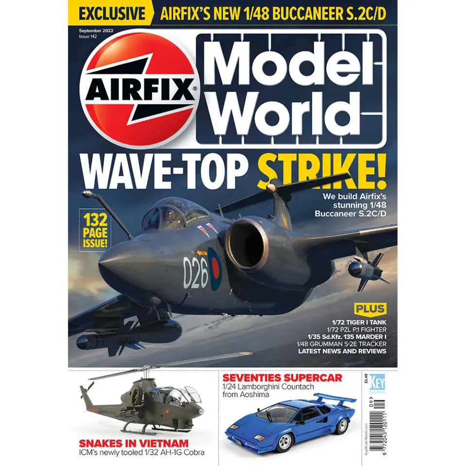 Airfix Model World september 2022 tidning – modellbygge