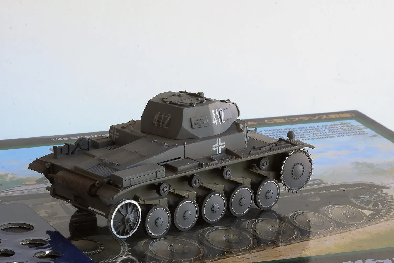 ROSSAGRAPH QuickWheel QW-48015 maskeringsmask Panzer II 1/48
