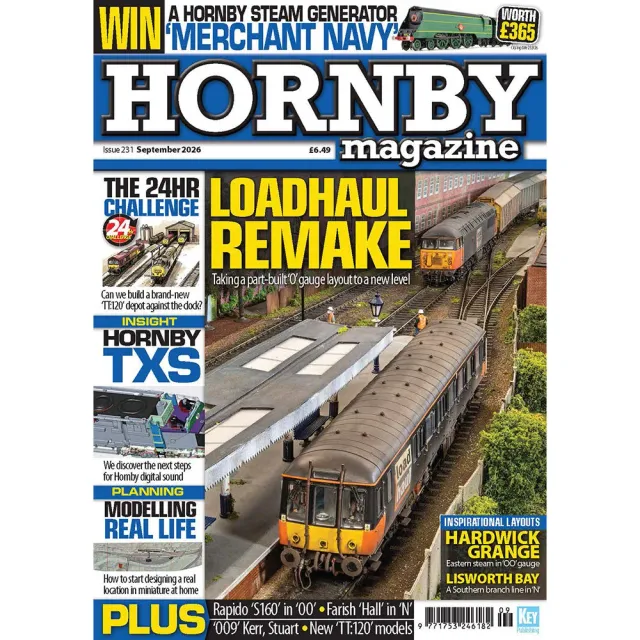 Hornby Magazine september 2026 tidning lösnummer
