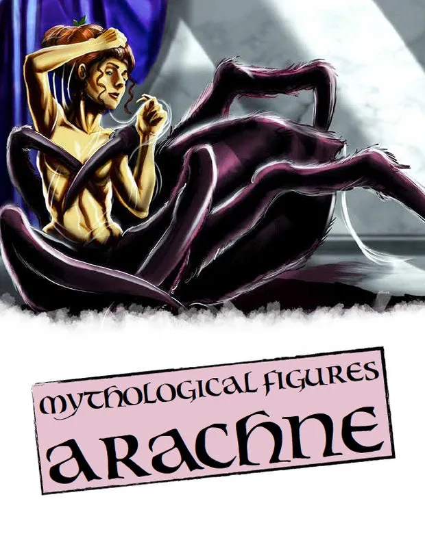 EN Publishing Mythological Figures Arachne monster PDF WOIN spindel