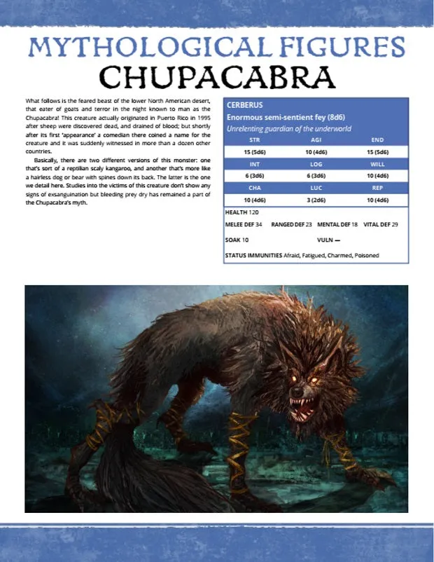 EN Publishing Chupacabra WOIN rollspels-pdf