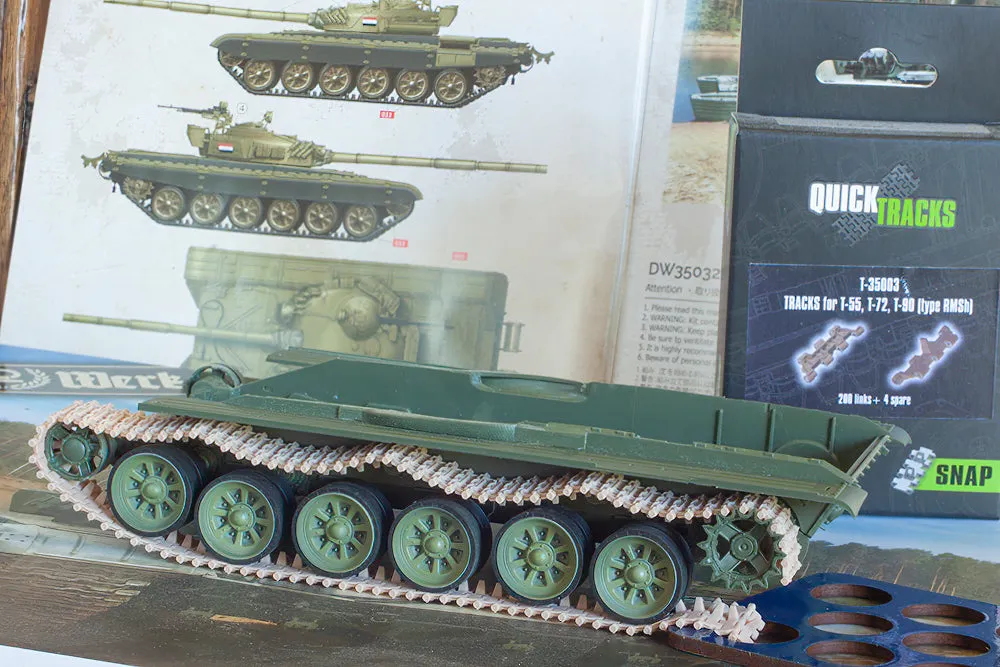 ROSSAGRAPH QuickWheel QW-269 målmask 1/35 Leopard 2 A6/A7