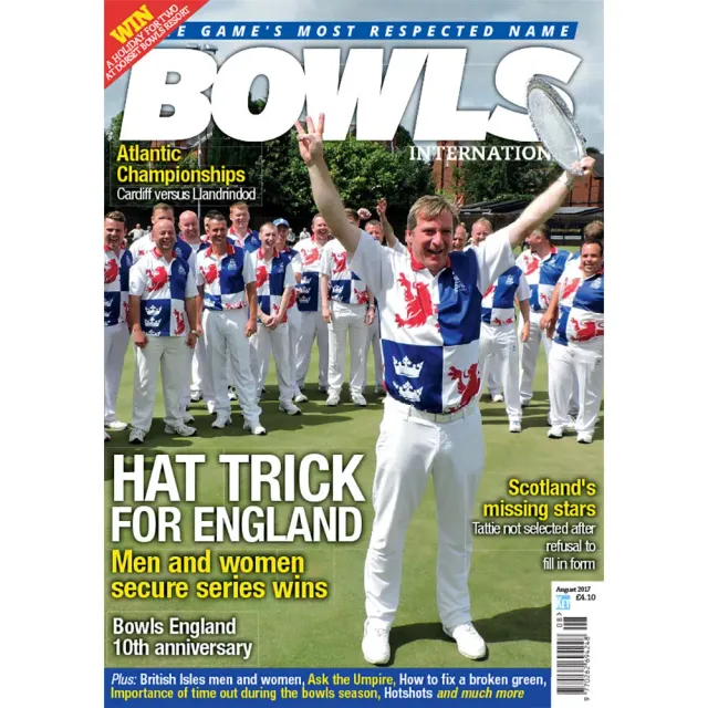 Bowls International August 2017 tidning back issue