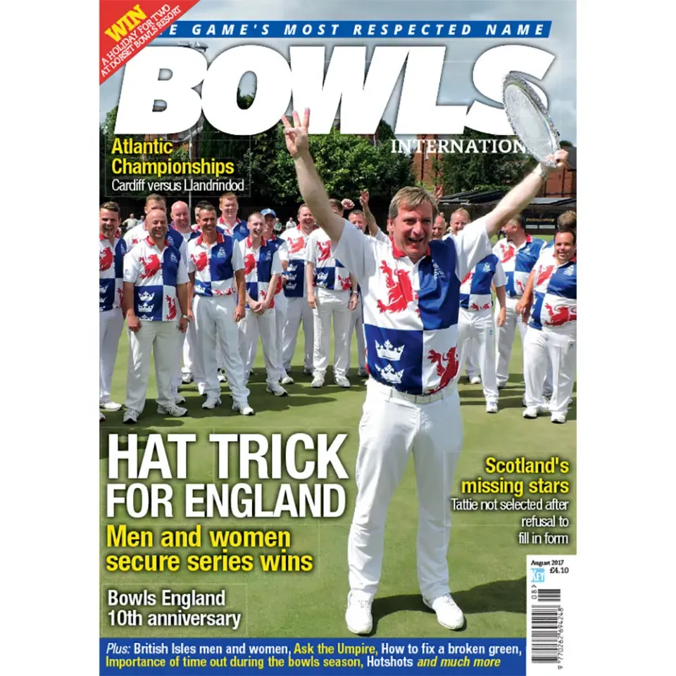 Bowls International August 2017 tidning back issue