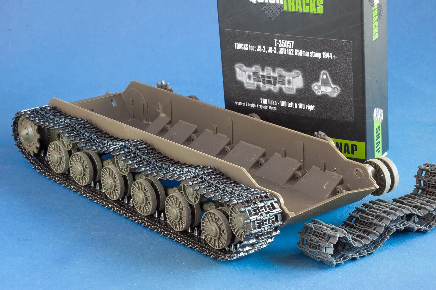 Rossagraph QuickTracks T-35057 band JS-2 1:35