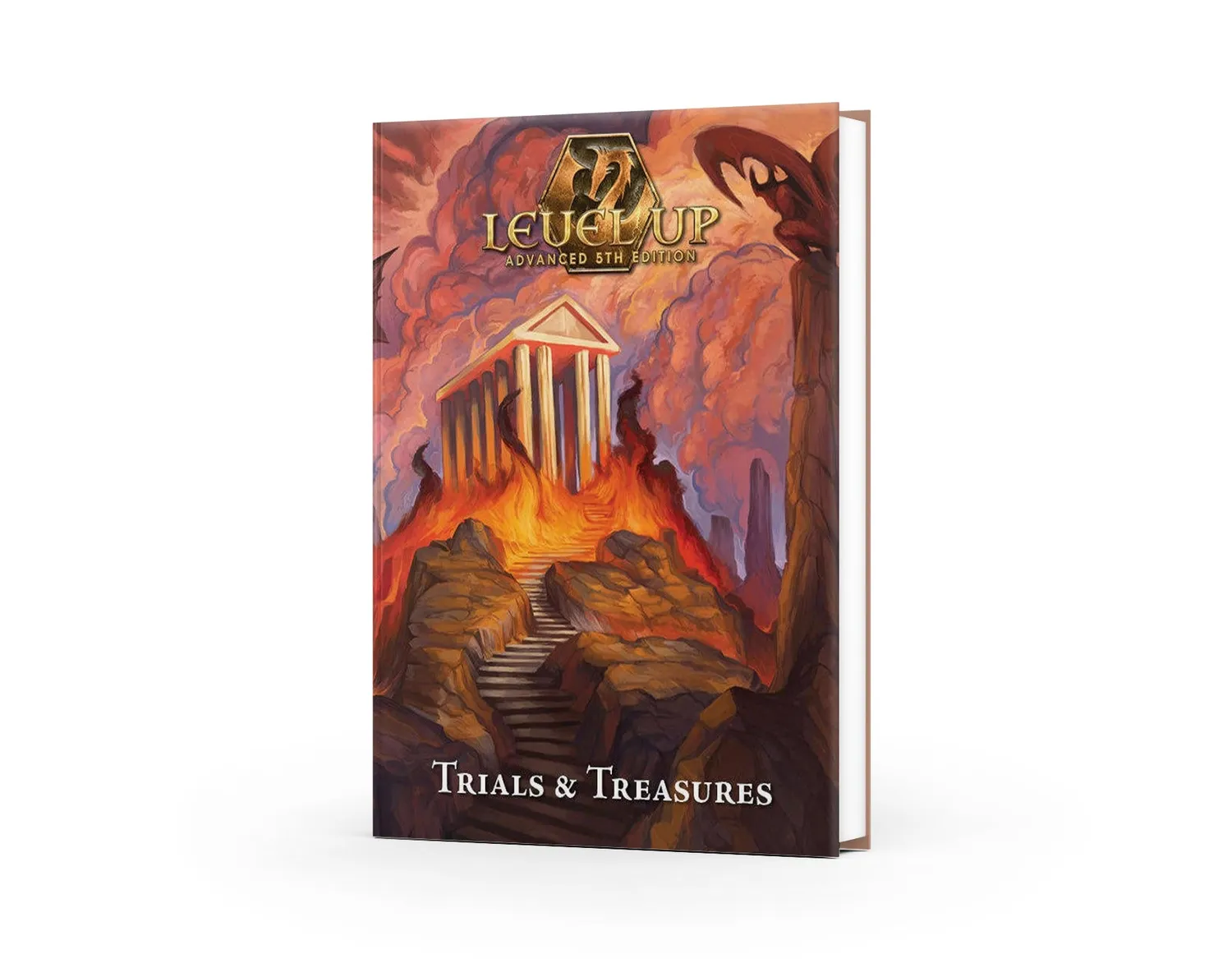 EN Publishing Level Up Trials & Treasures rollspelsbok inbunden+PDF magi