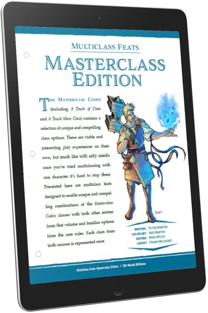 EN Publishing Multiclass Feats Masterclass D&D feats PDF