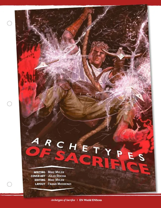 EN Publishing Archetypes of Sacrifice rollspel PDF D&D 5e