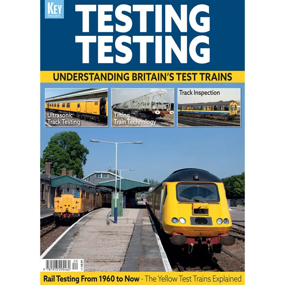 Why we love Taylor Swi Testing Testing tågbok 148 sidor