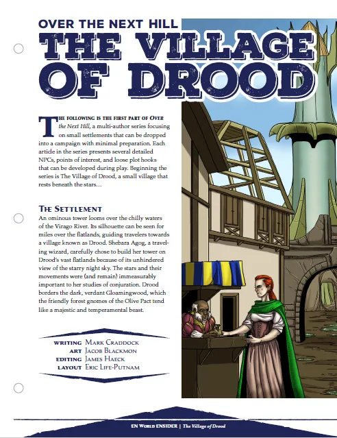 EN Publishing Over the Next Hill Village of Drood pdf by