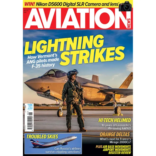 Aviation News juni 2022 tidning läsexemplar