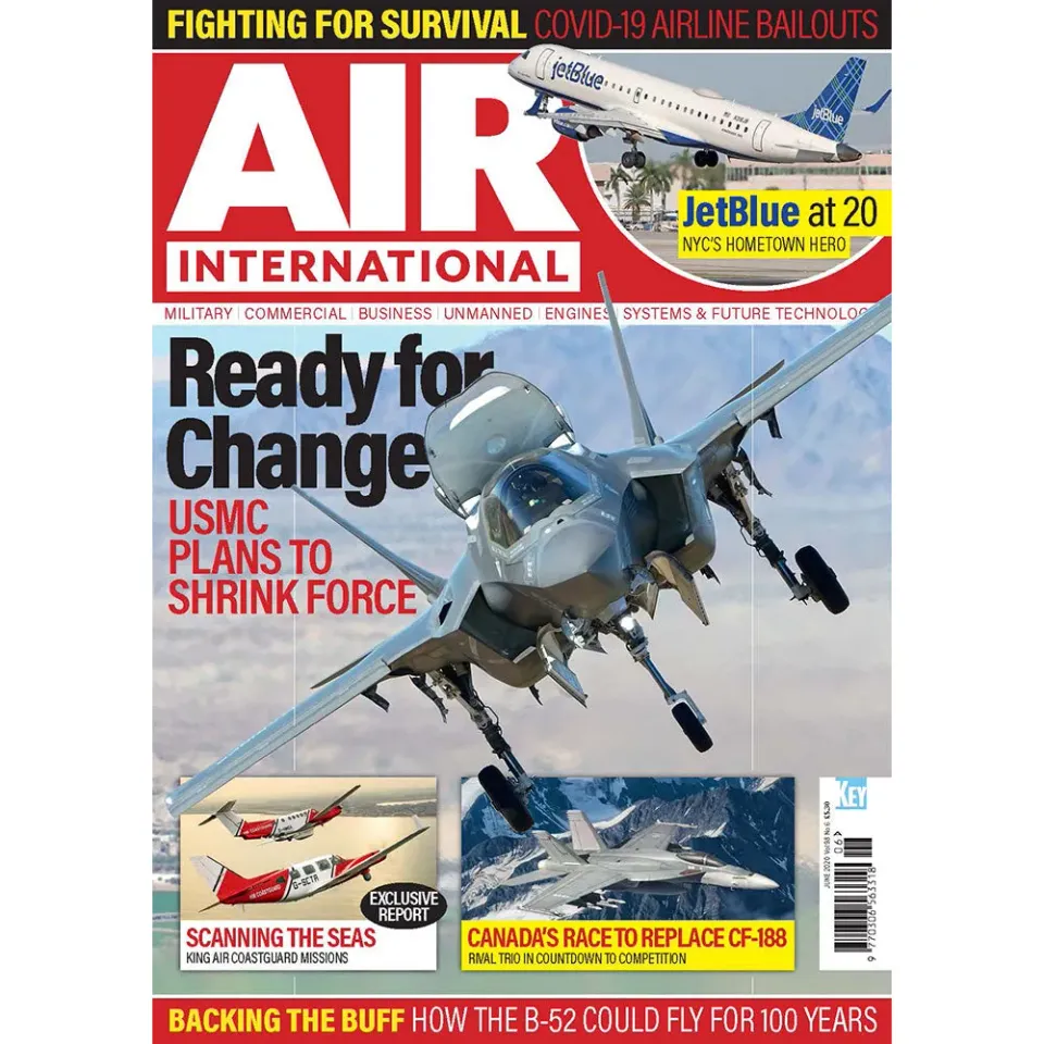 AIR International June 2020 tidning lösnummer flyg