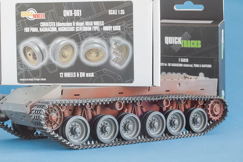 ROSSAGRAPH QuickWheel QWX-061 väghjul Puma Hobby Boss