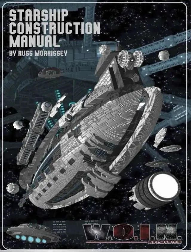 EN Publishing Starship Construction Manual rollspelsbok mjukpärm