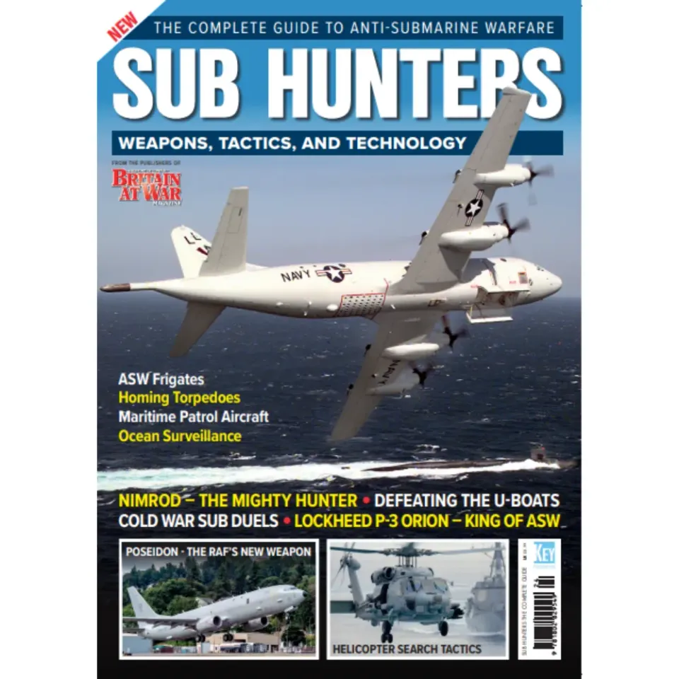 Key Books Sub Hunters bookazine ubåtsjakt 116 sidor