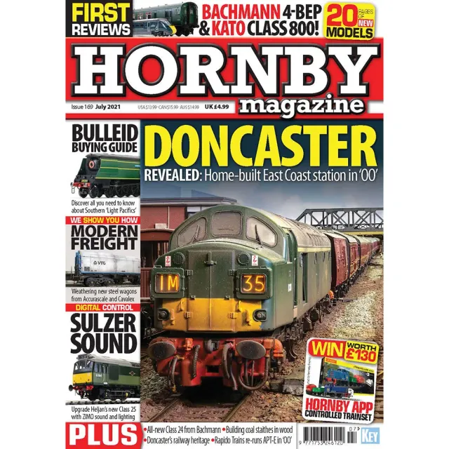 Hornby Magazine juli 2021 tidning modelljärnväg