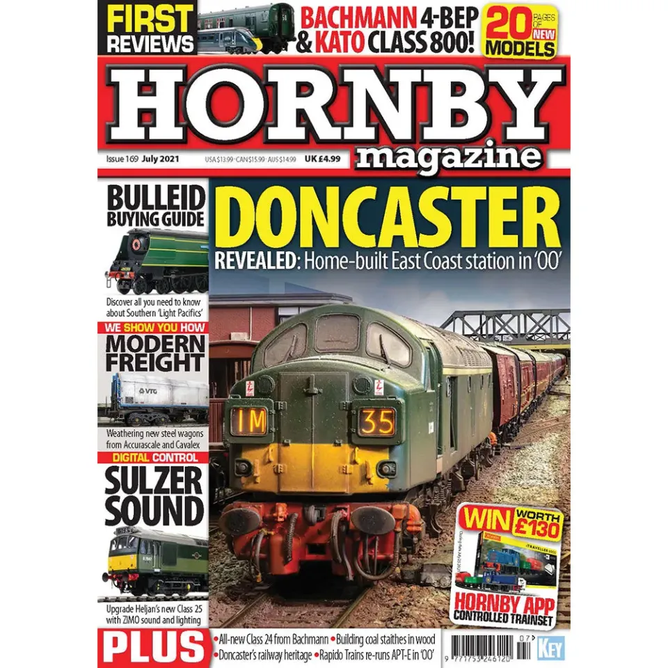 Hornby Magazine juli 2021 tidning modelljärnväg