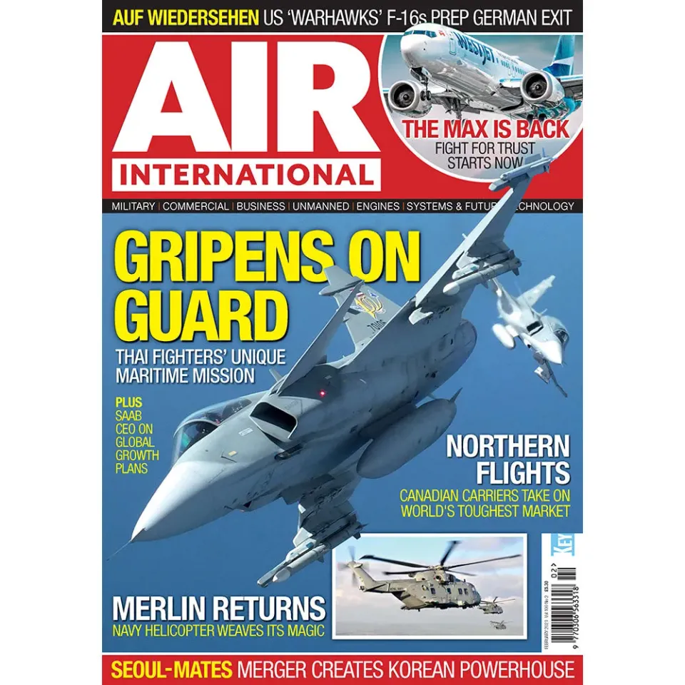AIR International februari 2021 tidning flyghistoria