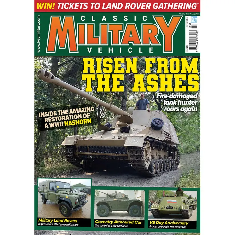 Classic Military Vehicle maj 2021 tidning militärfordon