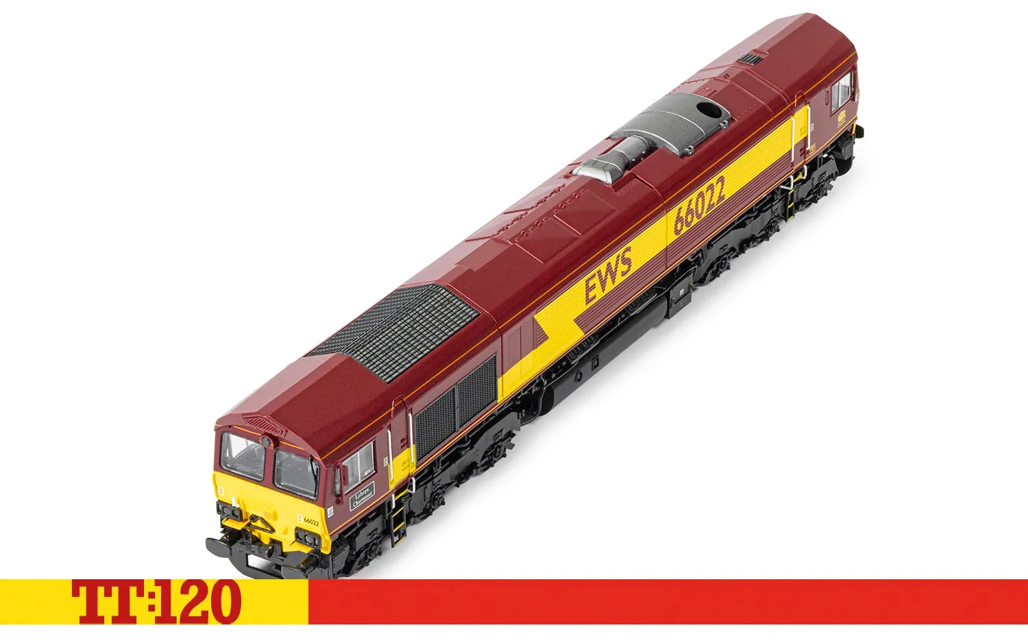 Hornby TT:120 Class 66 66022 Lafarge modellok EWS