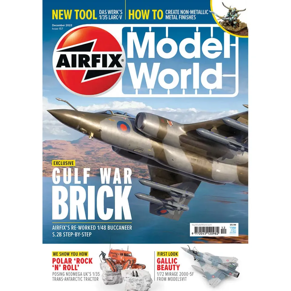 Airfix Model World december 2023 tidning modellbygge