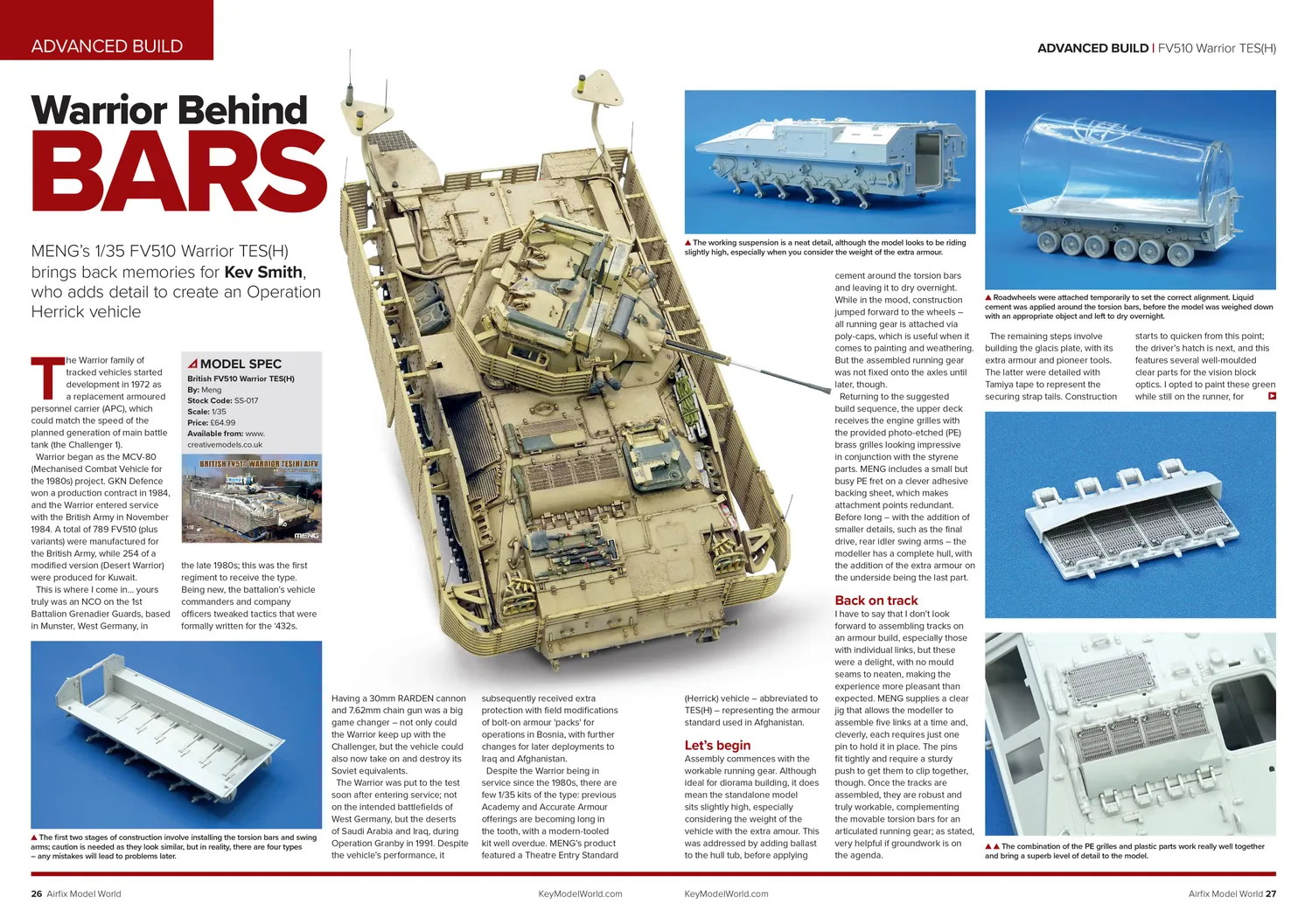 Airfix Model World April 2025 tidning modellbygge