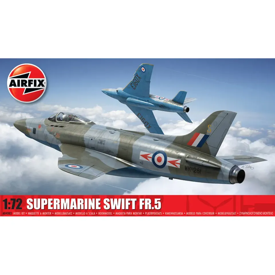 Airfix Supermarine Swift FR.5 modellbyggsats 1:72
