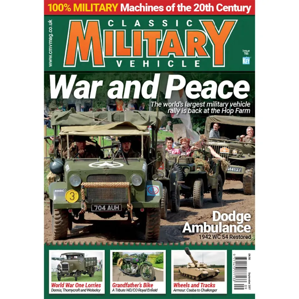 Classic Military Vehicle september 2017 tidning fordon