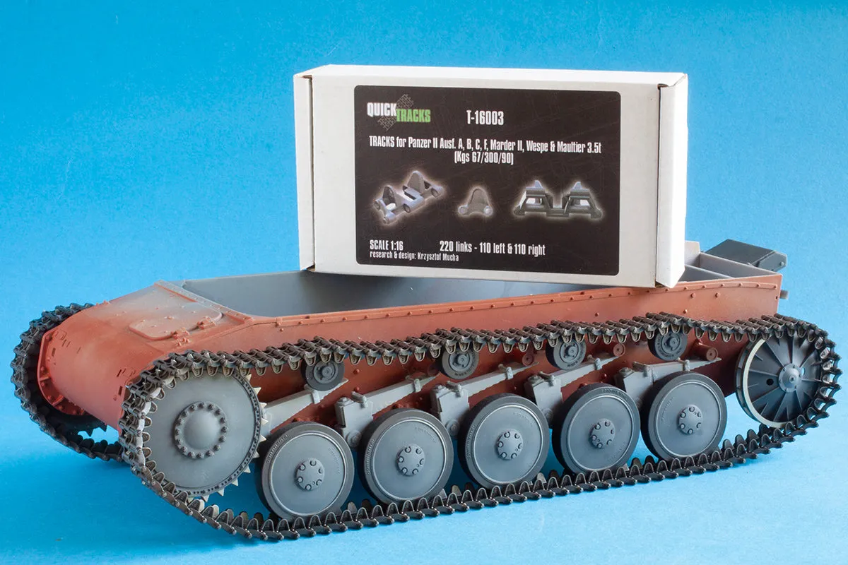 ROSSAGRAPH QuickTracks T-16003 bandlänkar 1/16 resin