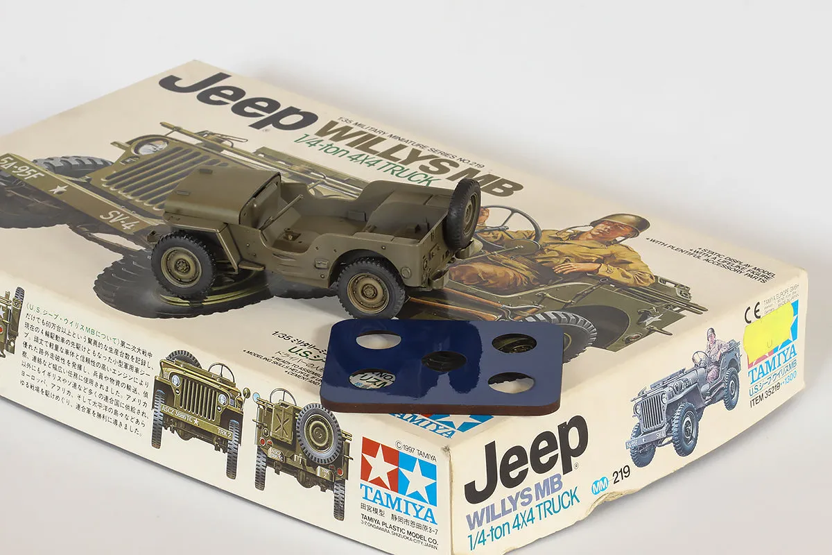 Rossagraph QuickWheel QW-199 Willys MB Jeep hjulmask Tamiya