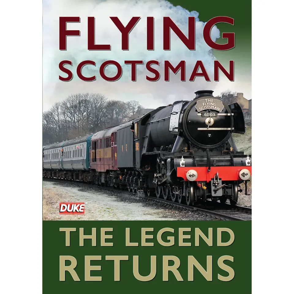 Flying Scotsman The Legend Returns dvd-film ånglok