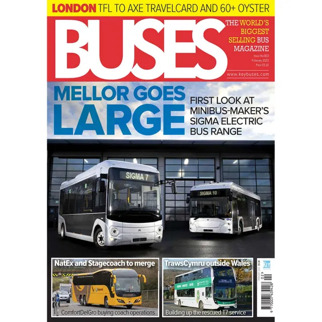 Buses Magazine February 2022 tidning buss baknummer