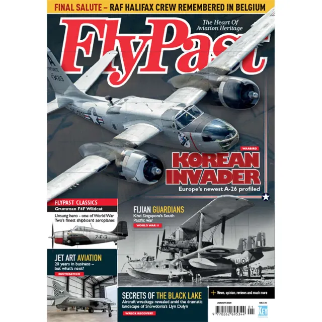 FlyPast januari 2026 tidning Invader-special