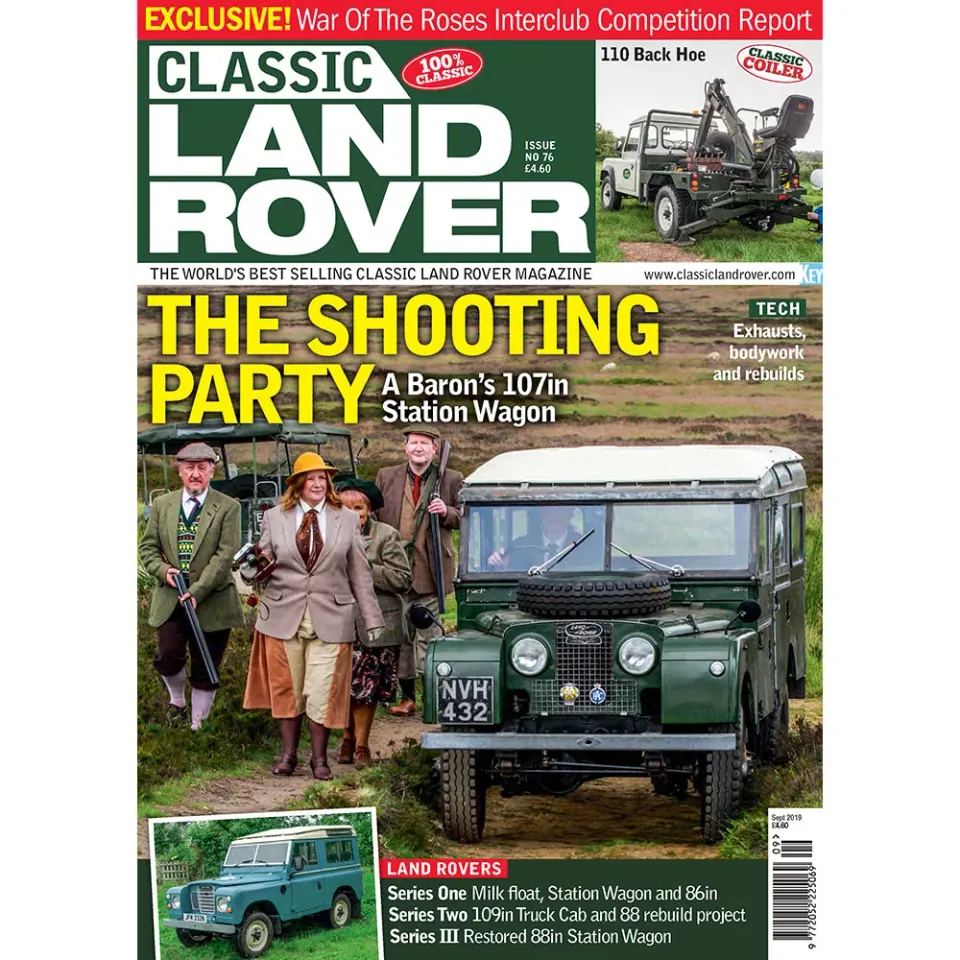 Classic Land Rover September 2019 tidning lösnummer