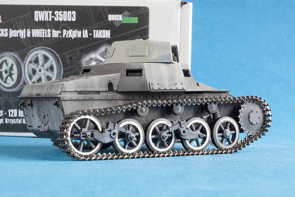Rossagraph QuickWheel QWXT-35003 band- och hjulset 1/35 Pz I A