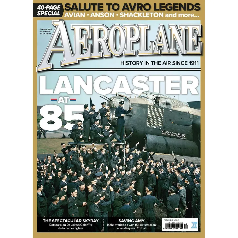 Aeroplane Monthly tidning februari 2026 lösnummer flyghistoria