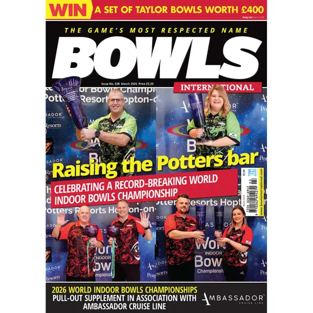 Bowls International mars 2026 tidning – VM-special
