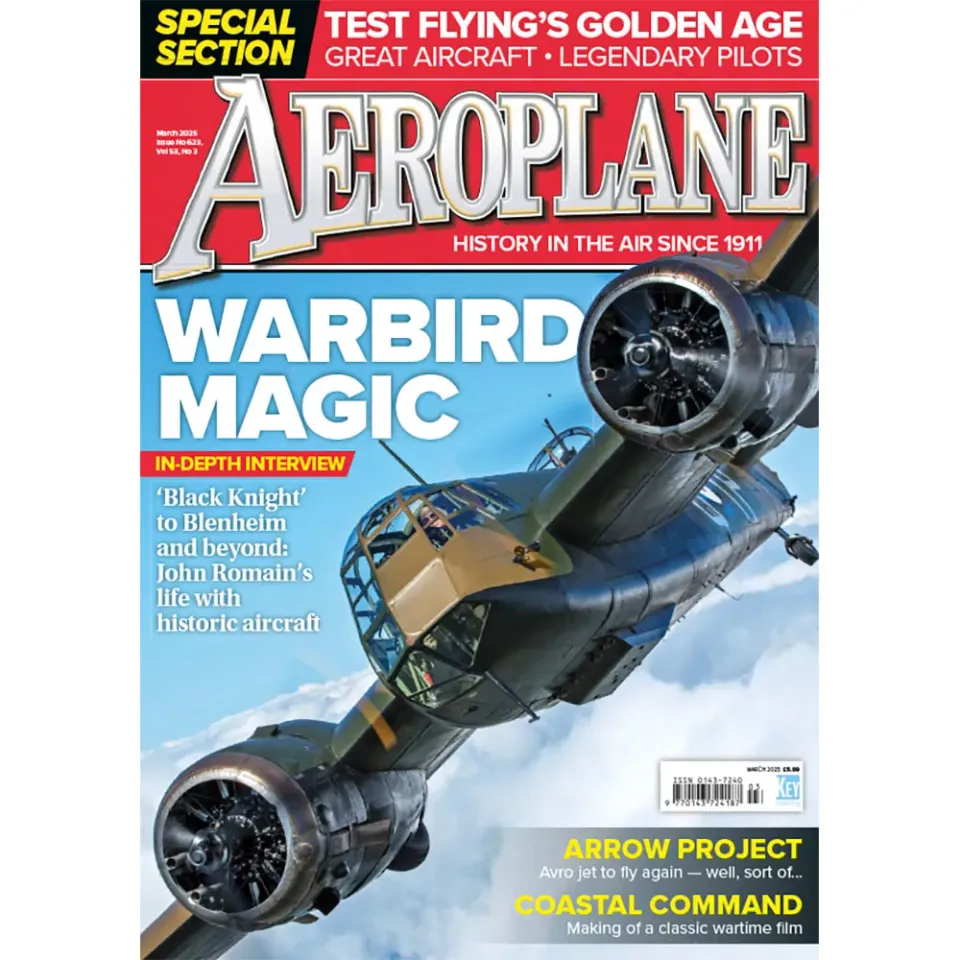 Aeroplane Monthly mars 2025 tidning lösnummer warbirds