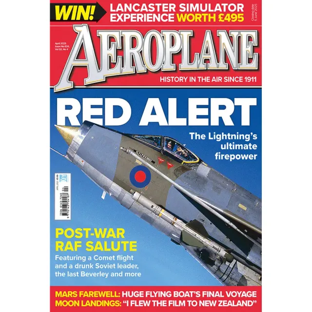 Aeroplane Monthly april 2025 tidning Lightning