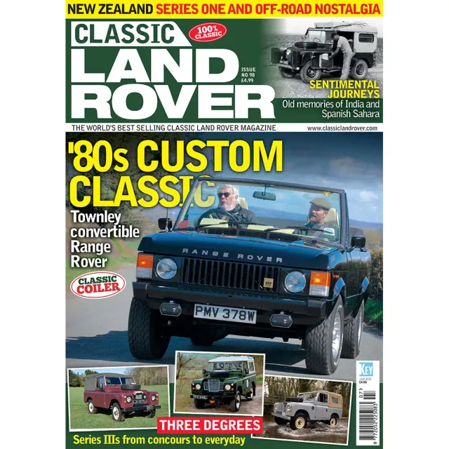 Classic Land Rover July 2021 tidning Range Rover