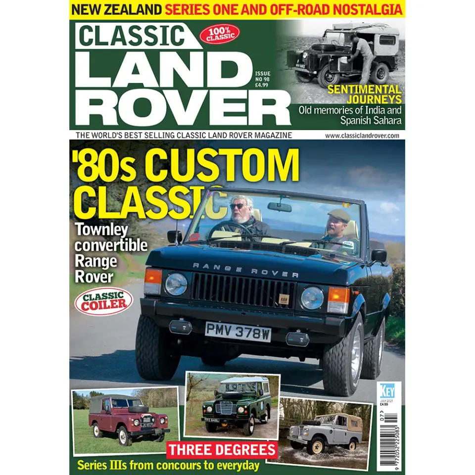 Classic Land Rover July 2021 tidning Range Rover