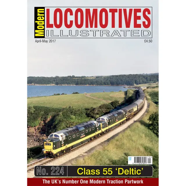 MLI Plus 224 tidning Class 55 Deltic lok