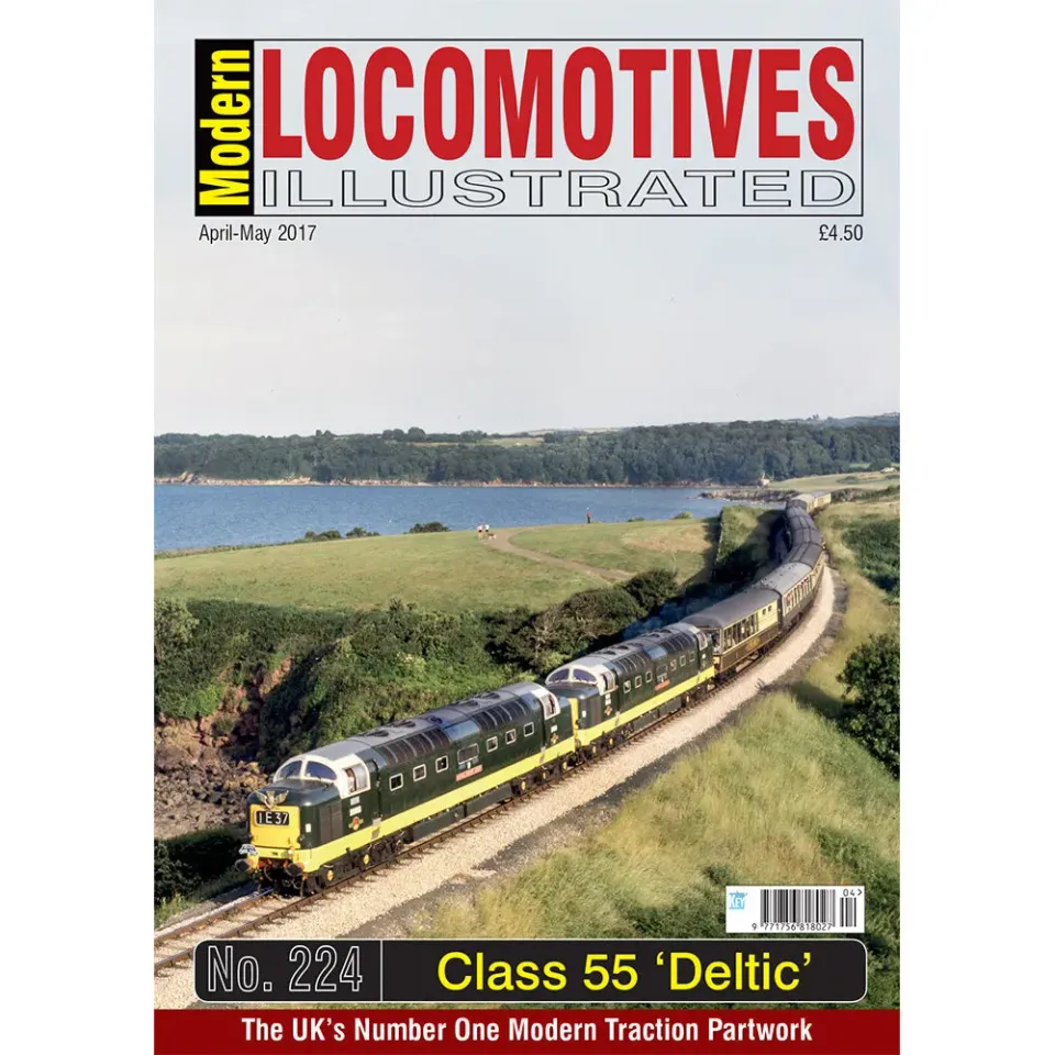 MLI Plus 224 tidning Class 55 Deltic lok